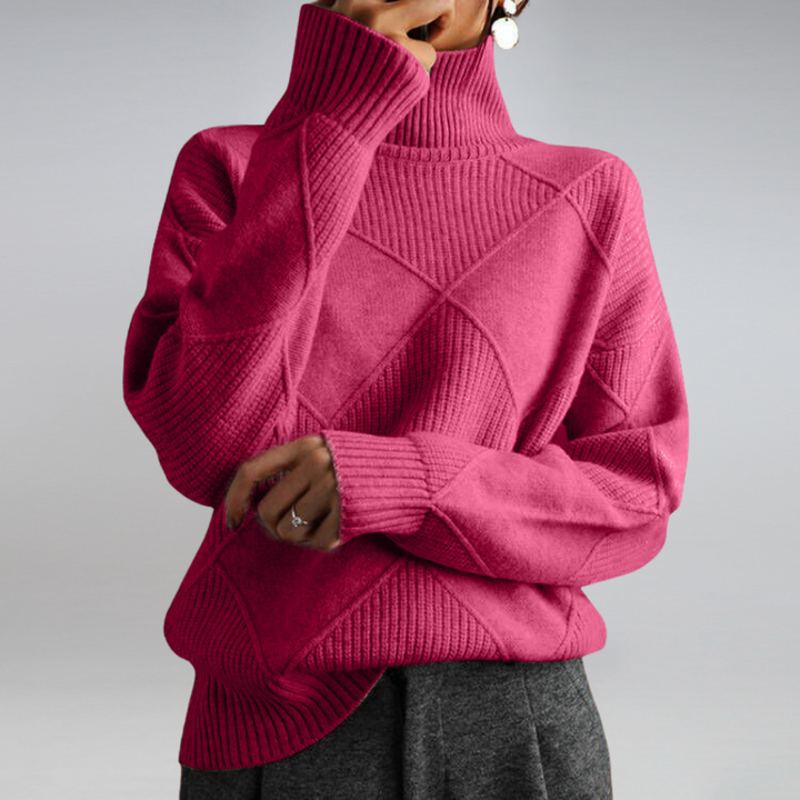 ELLA | CASHMERE TURTLENECK SWEATER