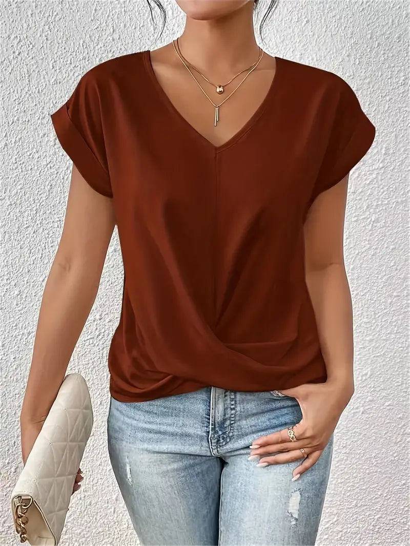 LAYLA | THE PERFECT V-NECK TOP FOR WOMAN