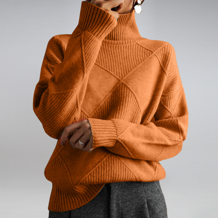 ELLA | CASHMERE TURTLENECK SWEATER