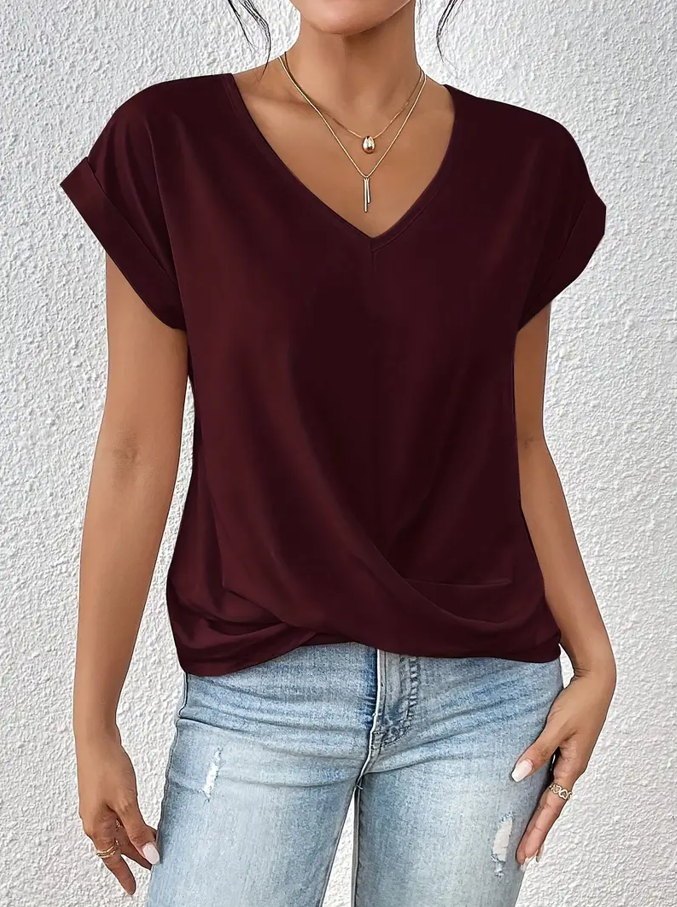 LAYLA | THE PERFECT V-NECK TOP FOR WOMAN