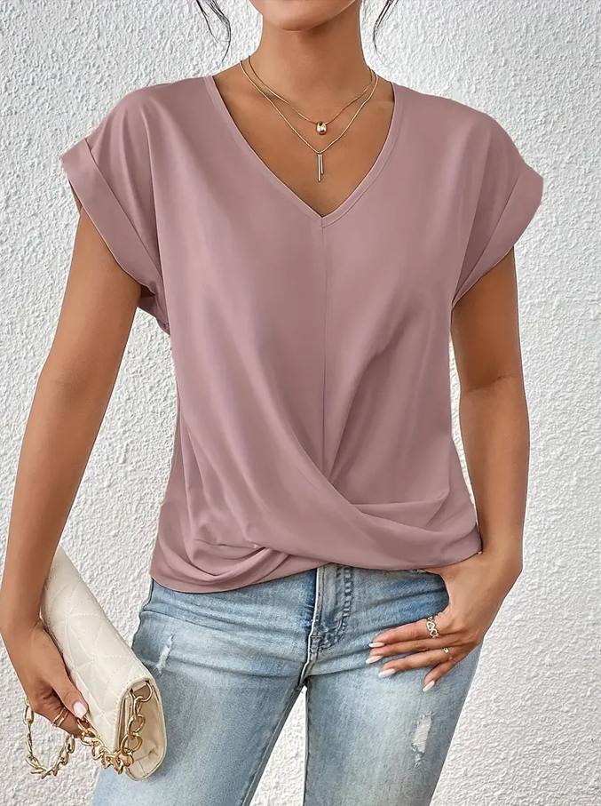 LAYLA | THE PERFECT V-NECK TOP FOR WOMAN