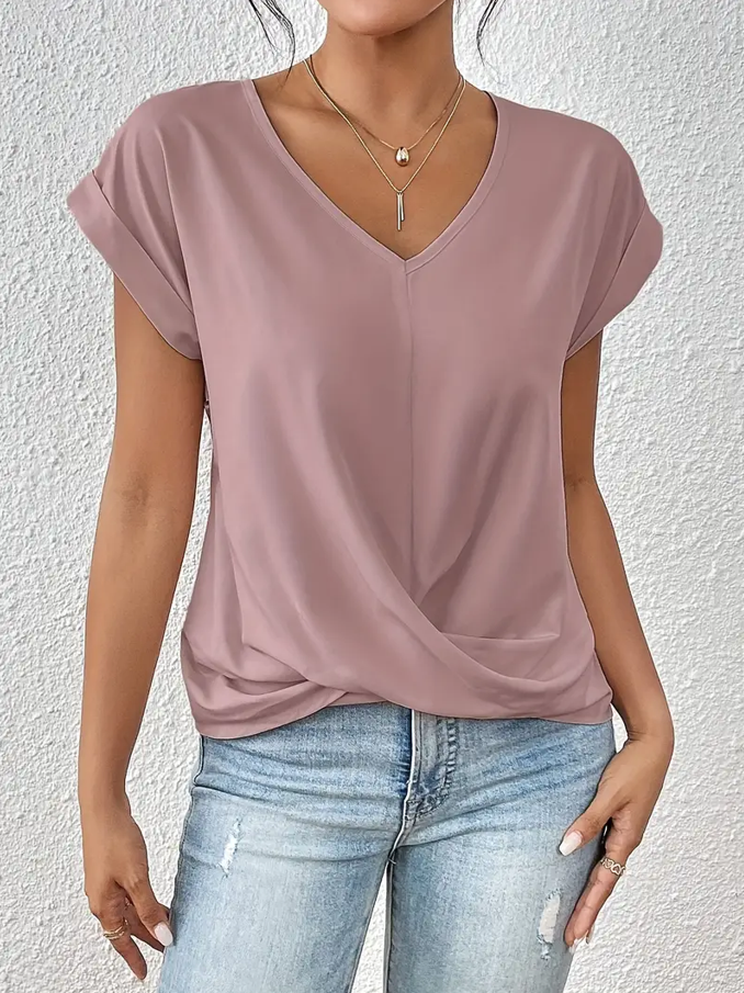 LAYLA | THE PERFECT V-NECK TOP FOR WOMAN