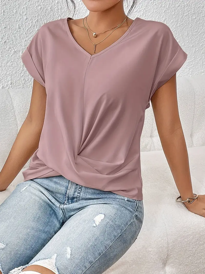 LAYLA | THE PERFECT V-NECK TOP FOR WOMAN