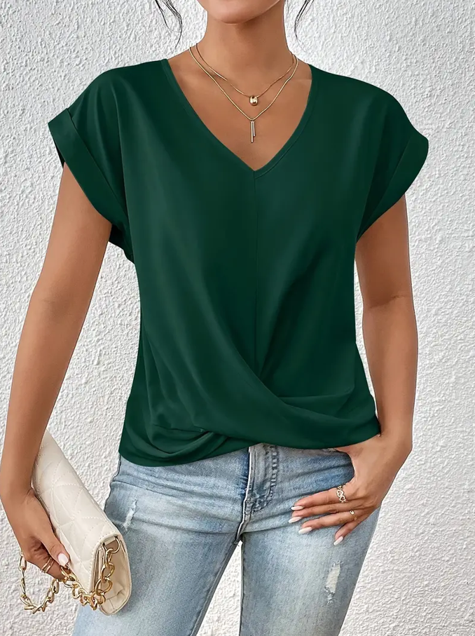 LAYLA | THE PERFECT V-NECK TOP FOR WOMAN