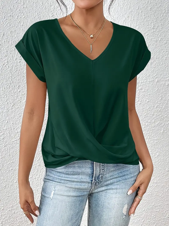 LAYLA | THE PERFECT V-NECK TOP FOR WOMAN