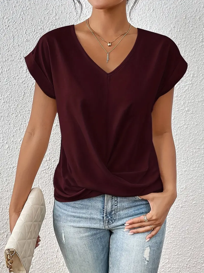 LAYLA | THE PERFECT V-NECK TOP FOR WOMAN