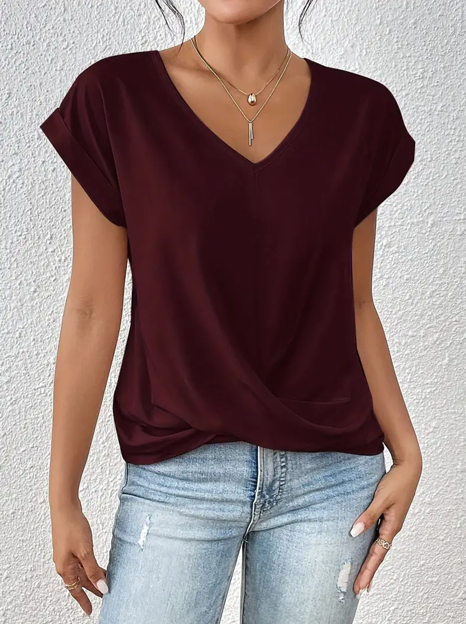 LAYLA | THE PERFECT V-NECK TOP FOR WOMAN