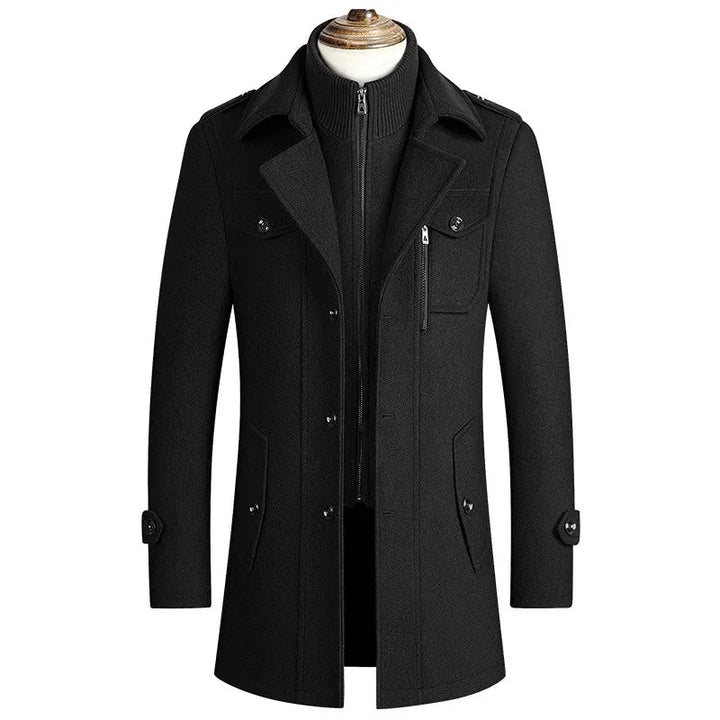 THOMAS | VIRGIN WOOL OVERCOAT