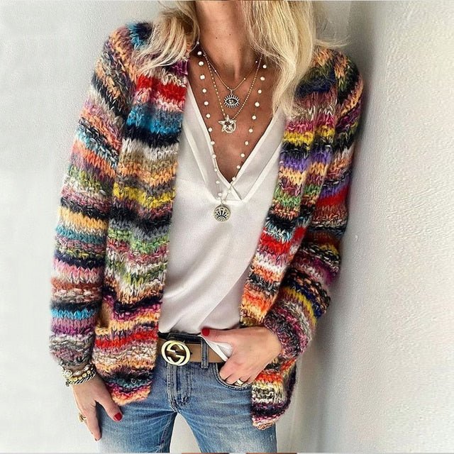 HARPER | MULTICOLOUR CARDIGAN