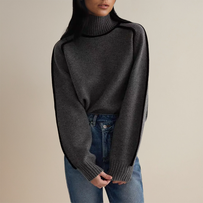 OLIVE | CASHMERE TURTLENECK