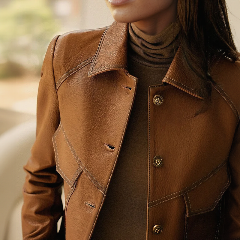 CLEMENTINE | VINTAGE LEATHER JACKET