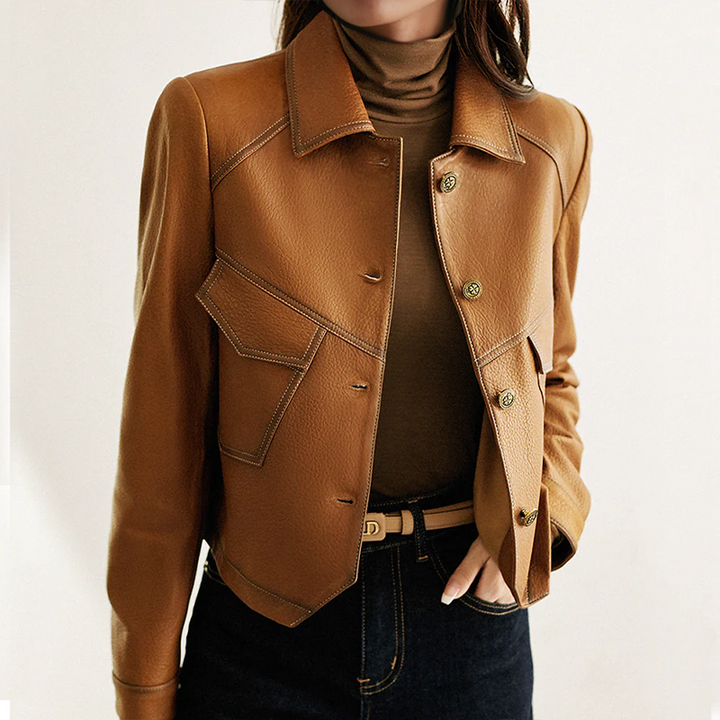 CLEMENTINE | VINTAGE LEATHER JACKET