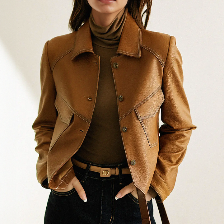 CLEMENTINE | VINTAGE LEATHER JACKET