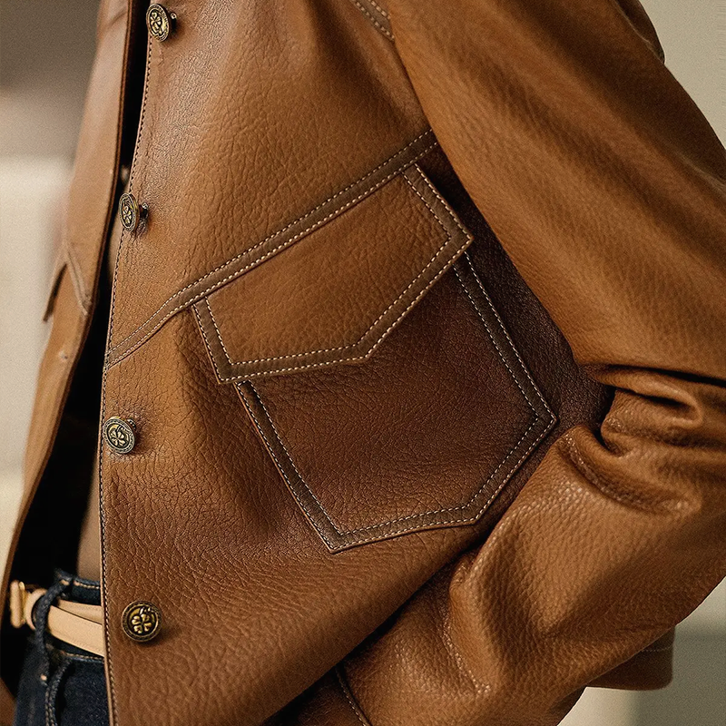 CLEMENTINE | VINTAGE LEATHER JACKET