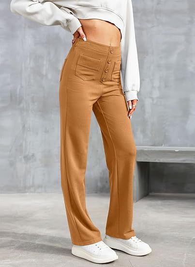 ISLA | HIGH-WAISTED ELASTIC CASUAL PANTS