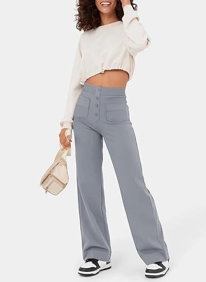 ISLA | HIGH-WAISTED ELASTIC CASUAL PANTS